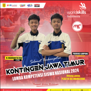 Maju Sebagai Wakil Jatim di LKS Nasional Bidang CNC, Berikut Prestasi Siswa M. Chandra Aditya 12 TPM 3
