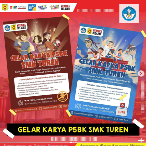 Gelar P5BK SMK Turen 2024 “Demokrasi dan Bangun Jiwa Raga”