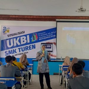 Sosialisasi Uji Kemahiran Bahasa Indonesia untuk siswa siswi dan Guru Bahasa di SMK Turen