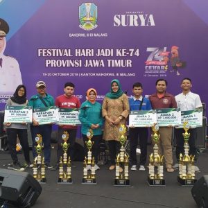 BAND SMK TUREN KEMBALI BERJAYA DI FESTIVAL BAND ANTAR SMK/SMA SE-WILKER BAKORWIL III MALANG